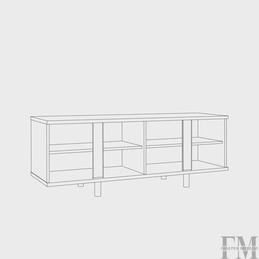 Тумба под ТВ «Квадро» (13.276)